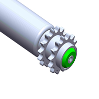50 MM Driven roller